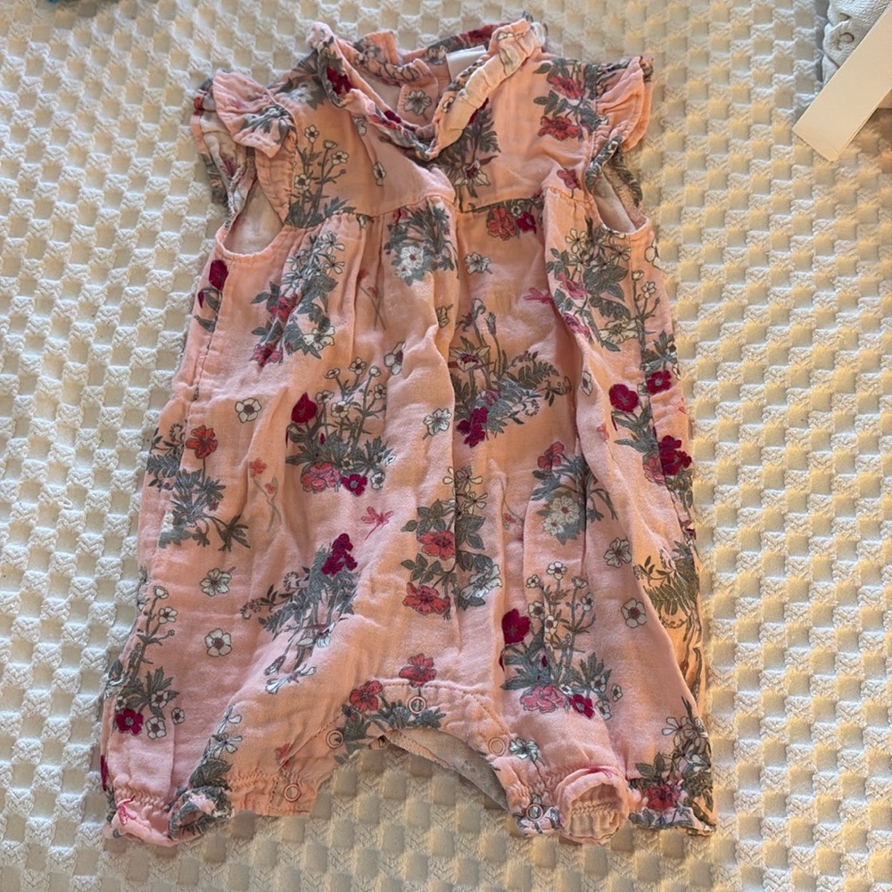 Soft one piece with florals!